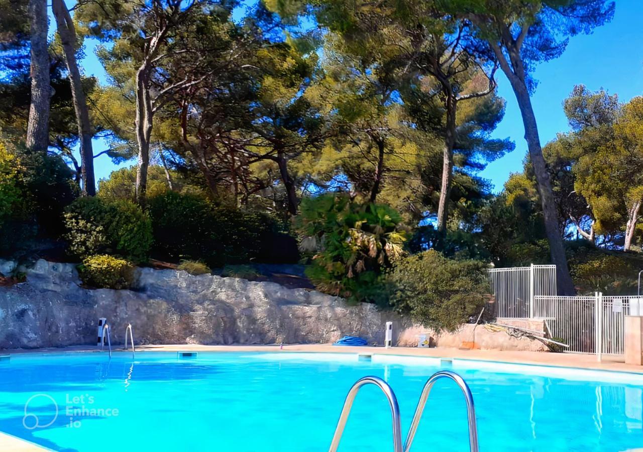 T1 Avec Piscine A 300M Des Plages Pour 4 Personnes - Residence Saint Elme Ла-Сейн-сюр-Мер Экстерьер фото