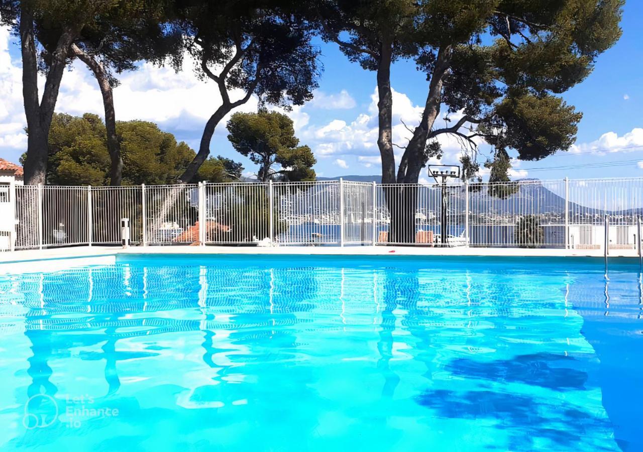 T1 Avec Piscine A 300M Des Plages Pour 4 Personnes - Residence Saint Elme Ла-Сейн-сюр-Мер Экстерьер фото